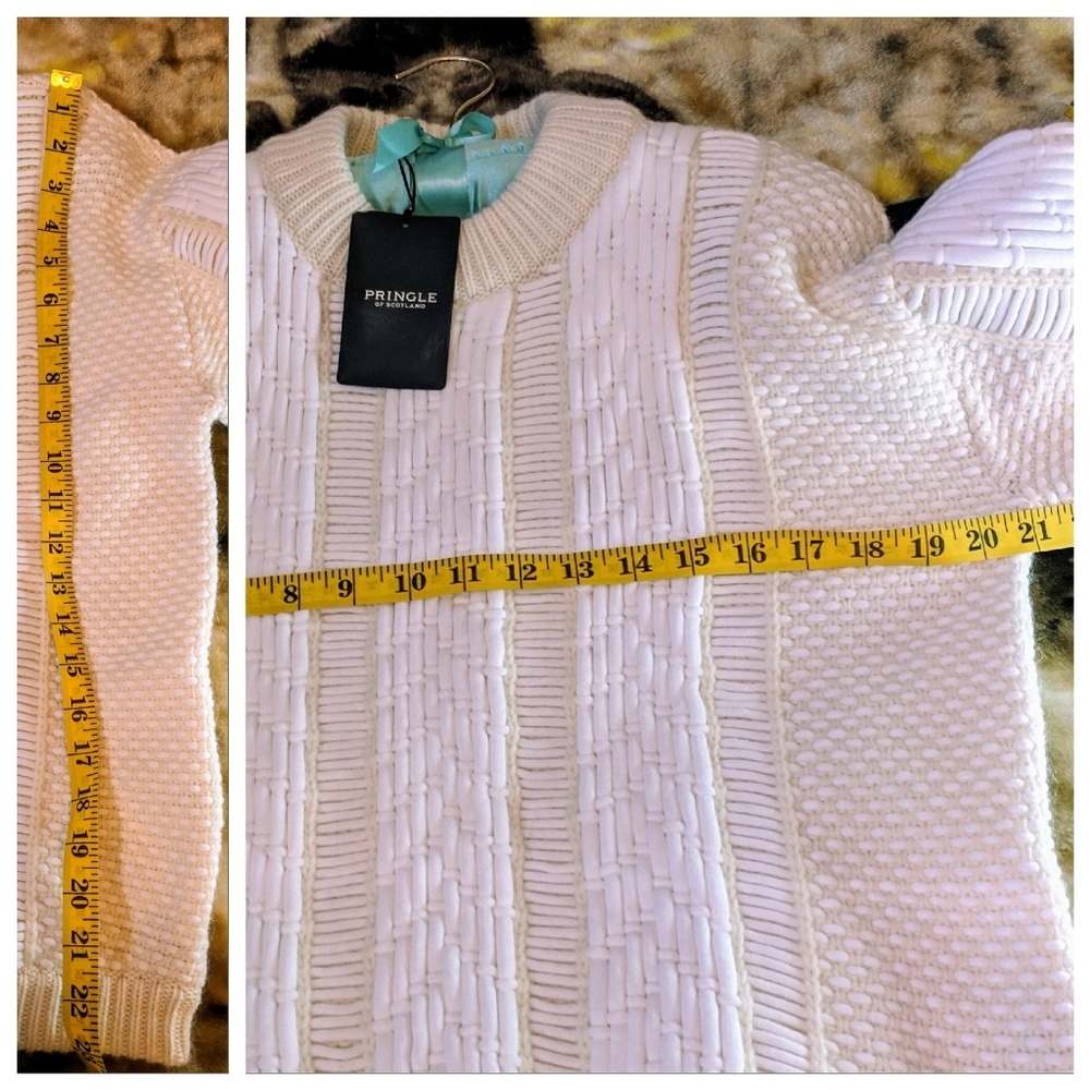 Pringle of Scotland Natural Jacquard Knit Sweater - Picture 8 of 8